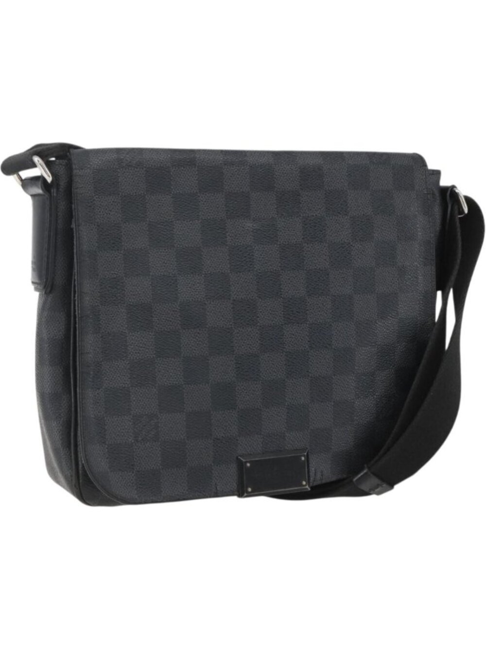 LOUIS VUITTON Damier Graphite District PM Shoulder Bag N41260